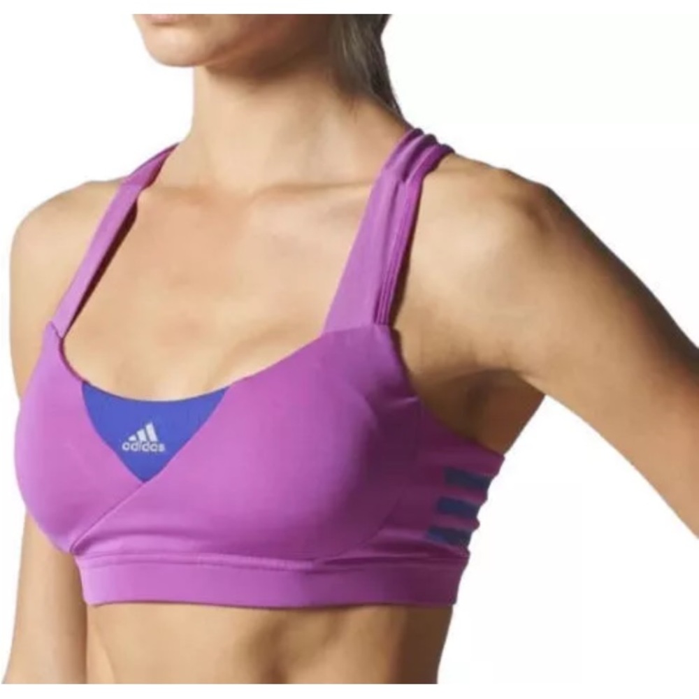 Adidas Sports Bra Women's Infinite Series Supernova Sports Bra Climacool